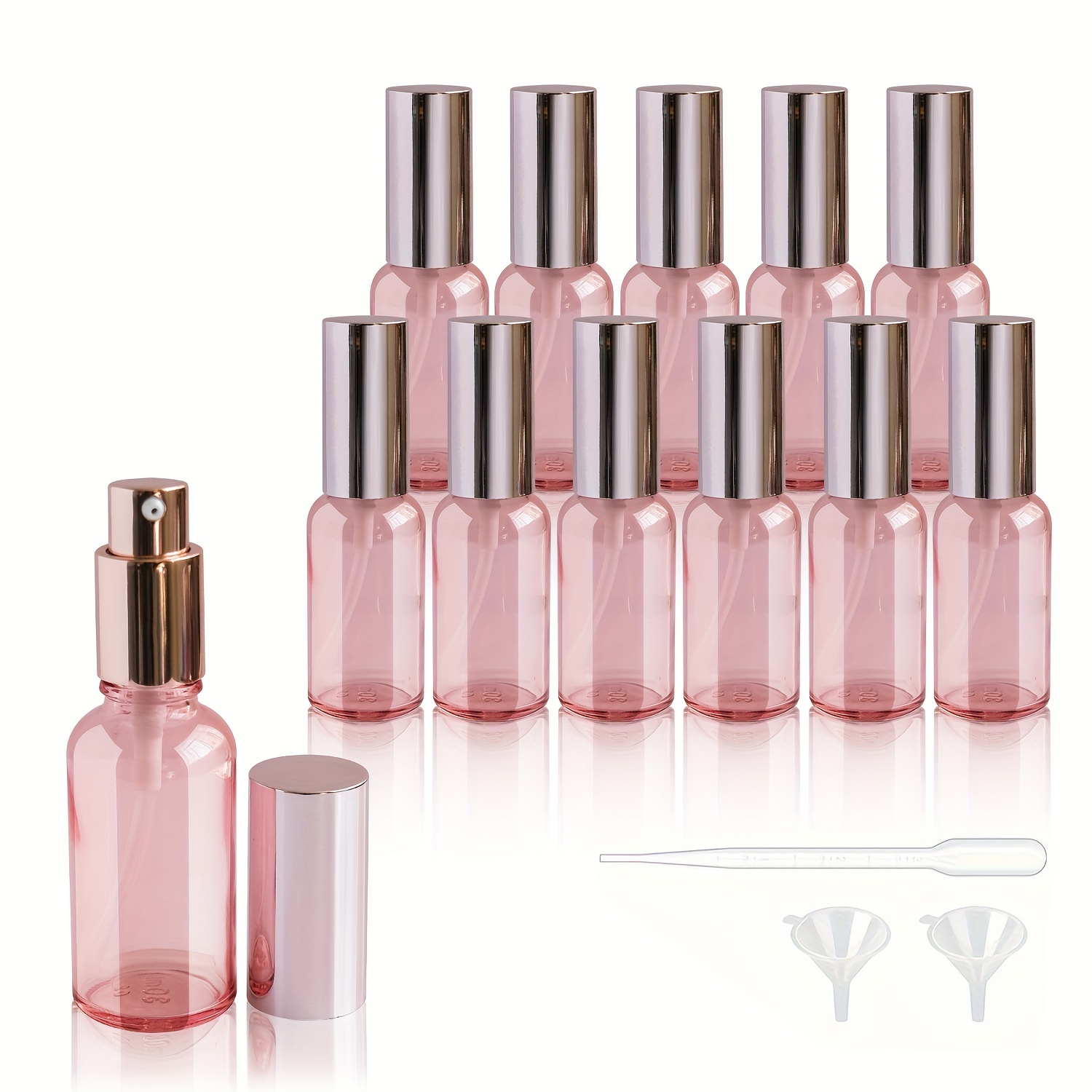 Misting Bottle Fine - 1 szt. Różowe butelki z rozpylaczem